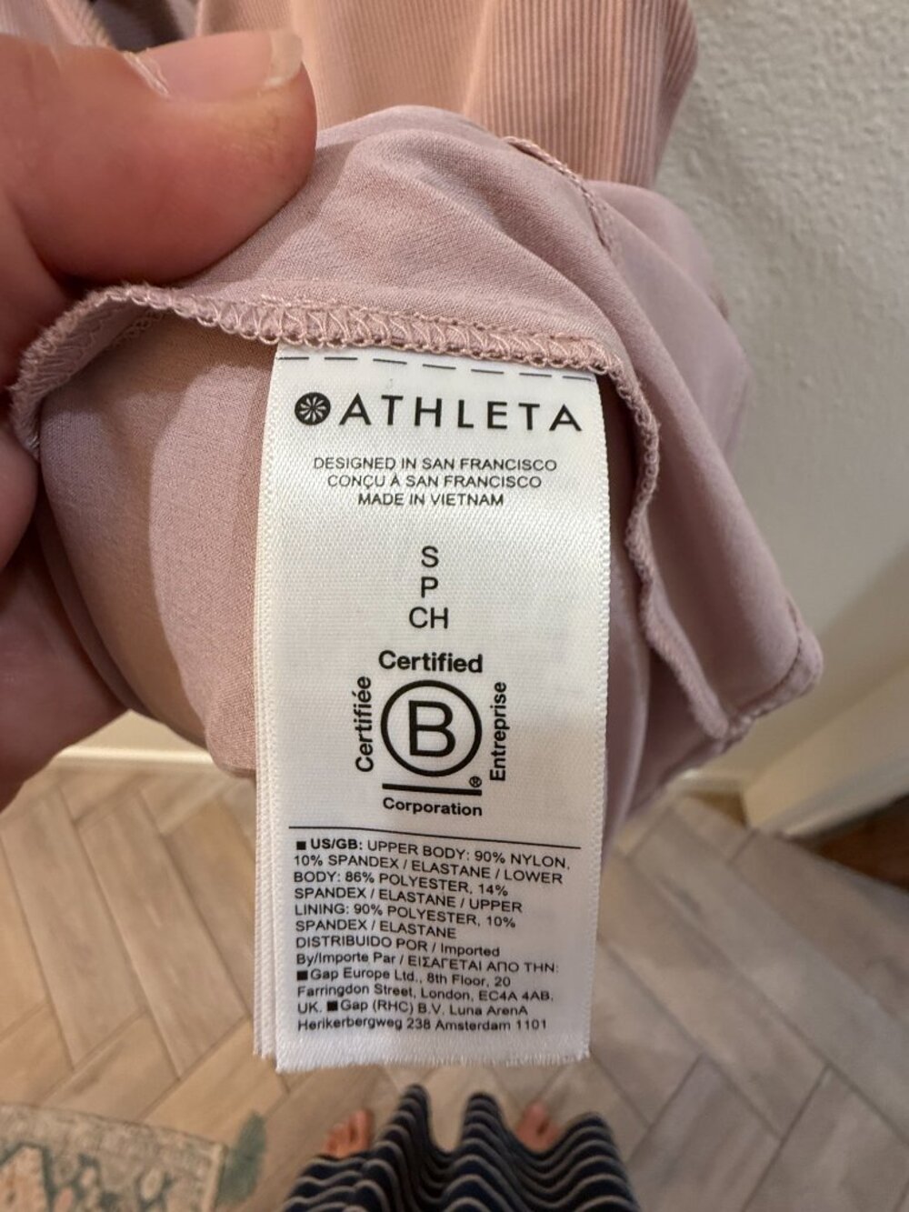 Athleta Ryder Cutout Midi Dress in Smoked Mauve Pink – Size Small - Picture 5 of 5
